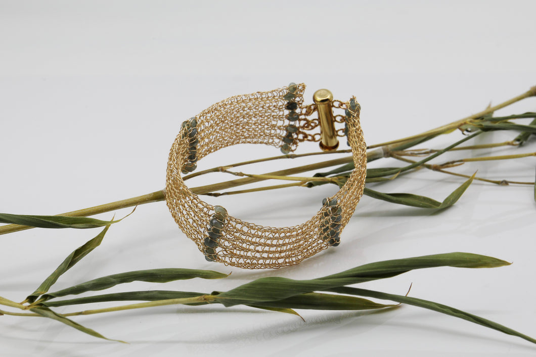 Bamboo Crochet Bracelet