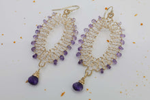 Load image into Gallery viewer, E526-B Amulet Ellipse Earrings
