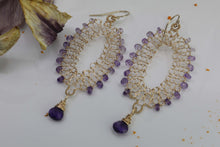 Load image into Gallery viewer, E526-B Amulet Ellipse Earrings
