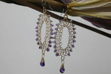 Load image into Gallery viewer, E526-B Amulet Ellipse Earrings
