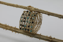 Load image into Gallery viewer, R215 Turquoise Square Ring
