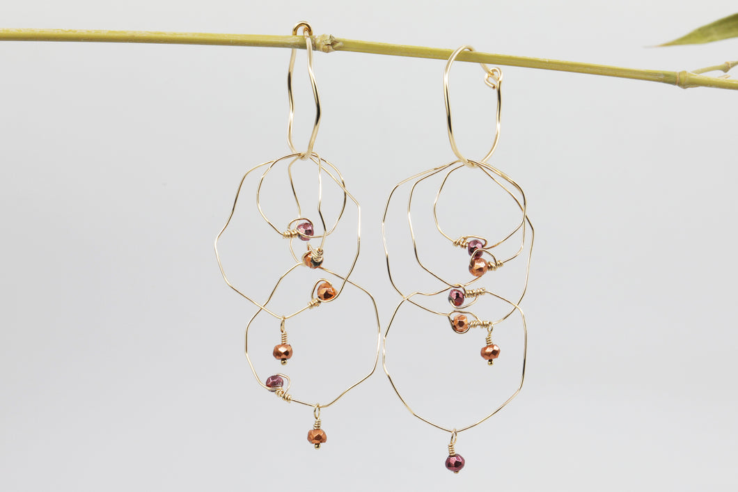 Fool's Gold Earrings