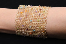 Load image into Gallery viewer, Gold Multistone Bracelet
