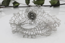 Load image into Gallery viewer, Ruffle Silver Bracelet
