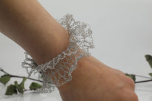 Load image into Gallery viewer, Ruffle Silver Bracelet
