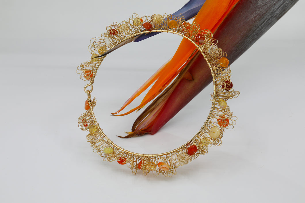 Fire Opal Bracelet