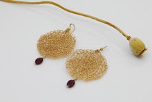 Load image into Gallery viewer, Ruby Drop Earrings
