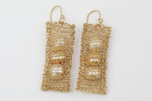 Load image into Gallery viewer, Pearl Cushion Earrings
