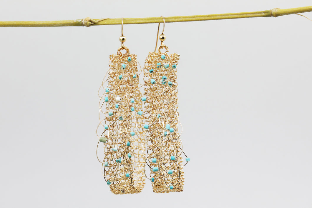 Ruching Earrings