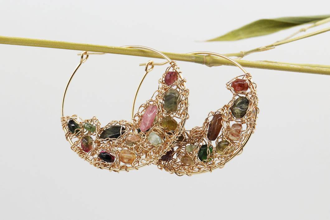 Qi Tourmaline Earrings