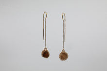 Load image into Gallery viewer, Raw Citrine Drop Earrings
