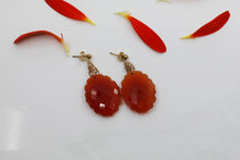 Load image into Gallery viewer, Blood Orange Earrings
