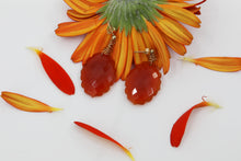 Load image into Gallery viewer, Blood Orange Earrings
