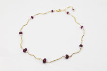 Load image into Gallery viewer, Ruby Twist Necklace
