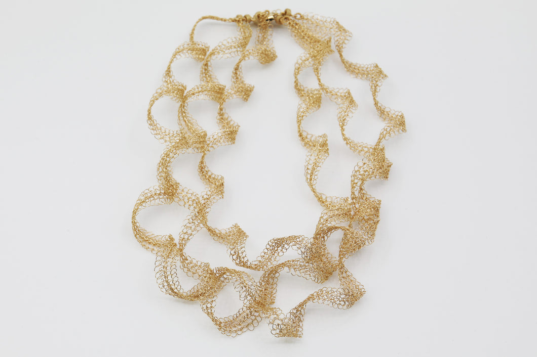 Intertwined Branches Necklace