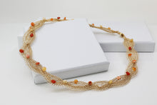 Load image into Gallery viewer, Braid Fire Necklace
