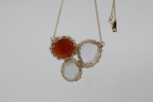 Load image into Gallery viewer, Triple Pond Necklace
