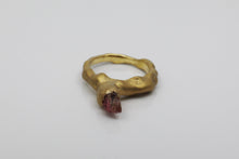 Load image into Gallery viewer, R137-E Organic Tourmaline Ring
