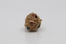 Load image into Gallery viewer, Tourmaline Ball Ring
