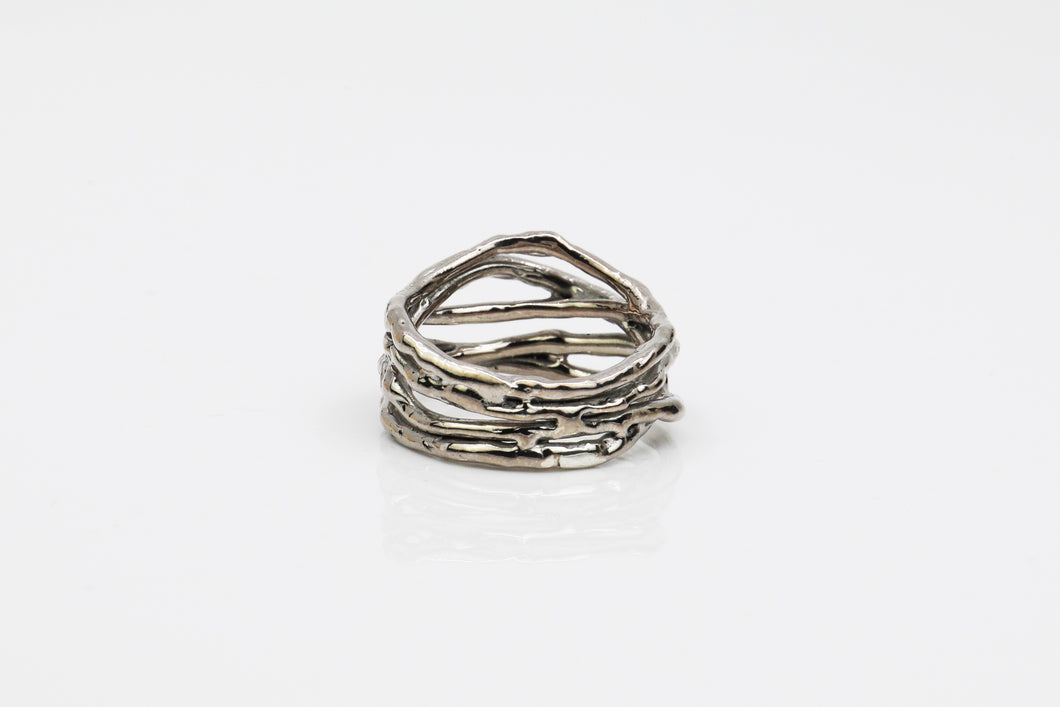 Entwined Forest Twigs Ring