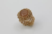 Load image into Gallery viewer, Pink Moonstone Ring
